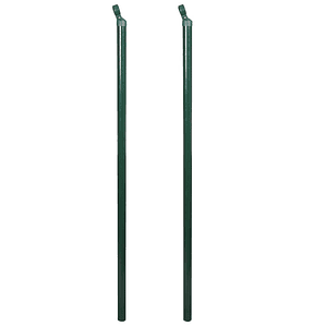 vidaXL Postes de suporte para cercas 2 pcs 175 cm