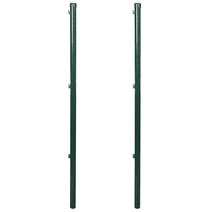 vidaXL Postes de cerca 2 pcs 115 cm