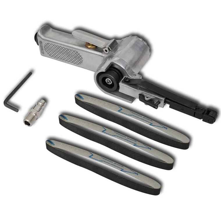 Lixadeira de rolo pneumática 3 peças 1