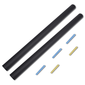 140897 Adesivo de parede tipo quadro negro 0,6 x 2 m 2 rolos c/ gizes