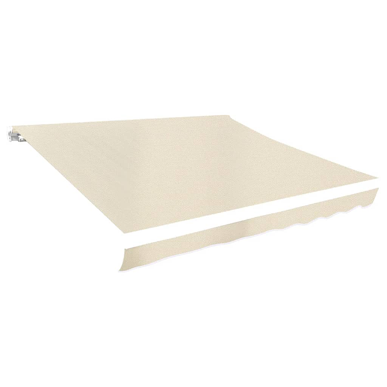 vidaXL Lona para toldo creme 3 x 2,5 m (sem estrutura/caixa) 1