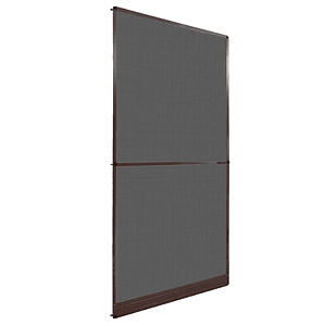 vidaXL Tela anti-insetos articulada para portas 120 x 240 cm castanho