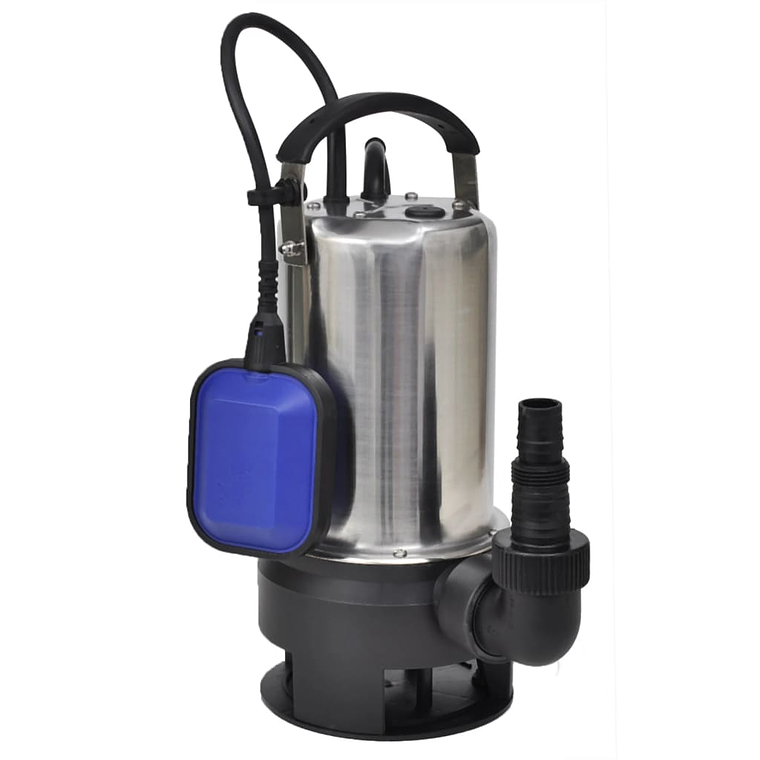 vidaXL Bomba submersível de aguas sujas 1100 W 16500 L/h 1