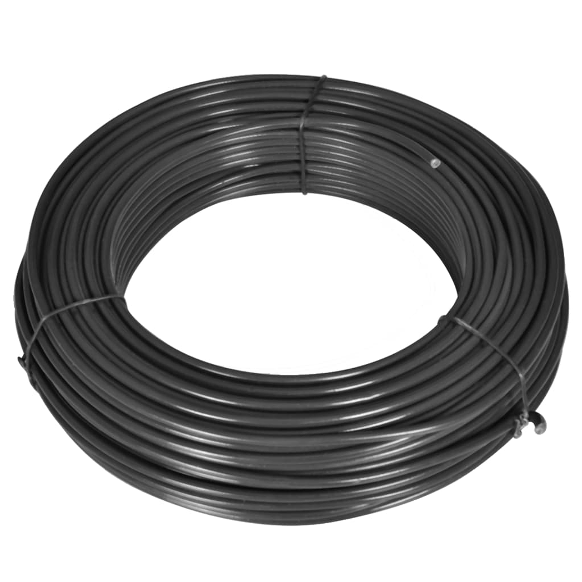 vidaXL Arame para cercas 55 m 2,1/3,1 mm aço cinzento 1