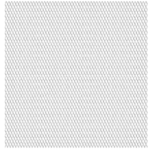 vidaXL Cerca de arame p/ jardim aço inoxidável 100x85 cm 45x20x4 mm