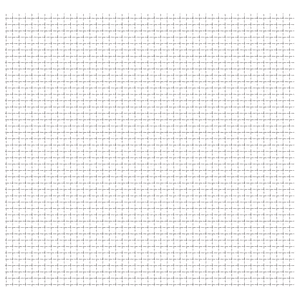vidaXL Cerca de arame frisado aço inoxidável 50x50 cm 21x21x2,5 mm
