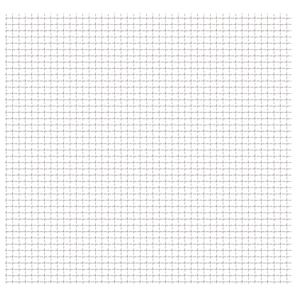 vidaXL Cerca de arame frisado aço inoxidável 100x85 cm 31x31x3 mm 1