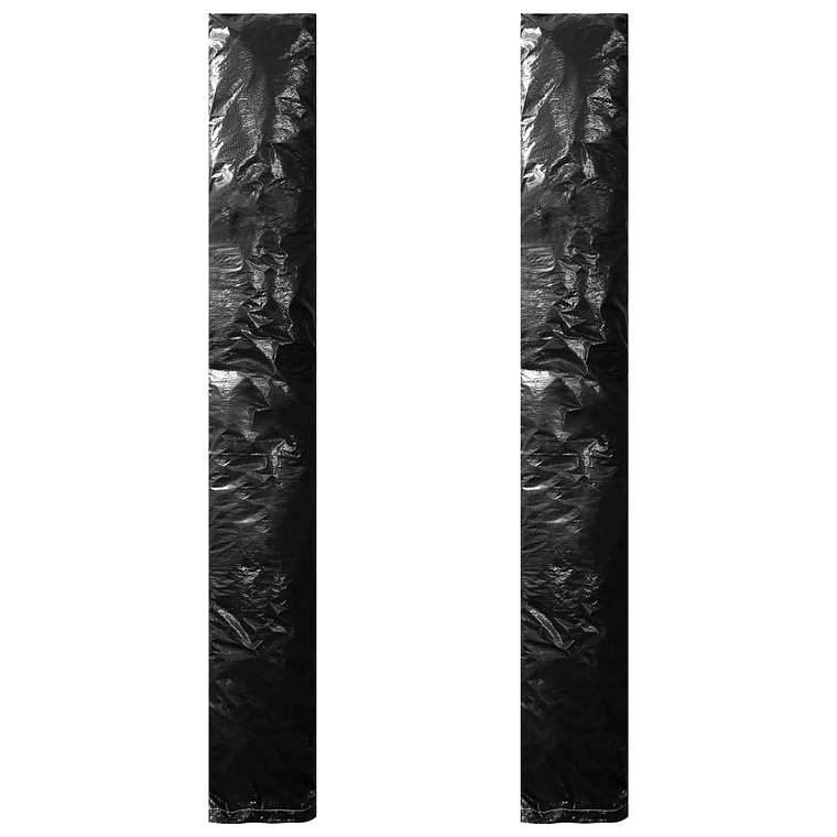 vidaXL Capas para guarda-sol 2 pcs com fecho de correr PE 175 cm 1