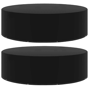 vidaXL Capas para mobiliário de jardim 2 pcs com 10 ilhós 325x90 cm