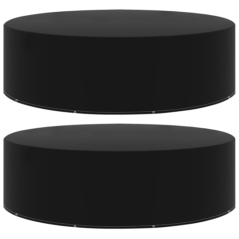 vidaXL Capas para mobiliário de jardim 2 pcs com 10 ilhós 325x90 cm 1