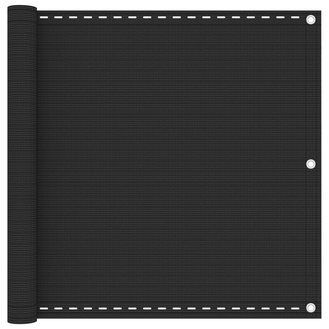 vidaXL Tela de varanda PEAD 90x300 cm antracite 1
