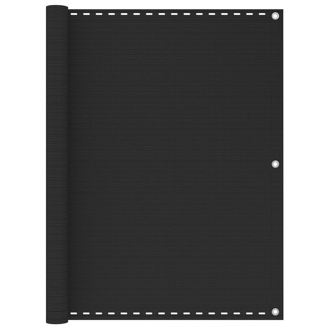 vidaXL Tela de varanda PEAD 120x500 cm antracite 1