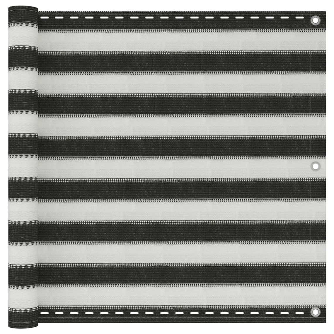 vidaXL Tela varanda PEAD 90x300 cm antracite e branco 1