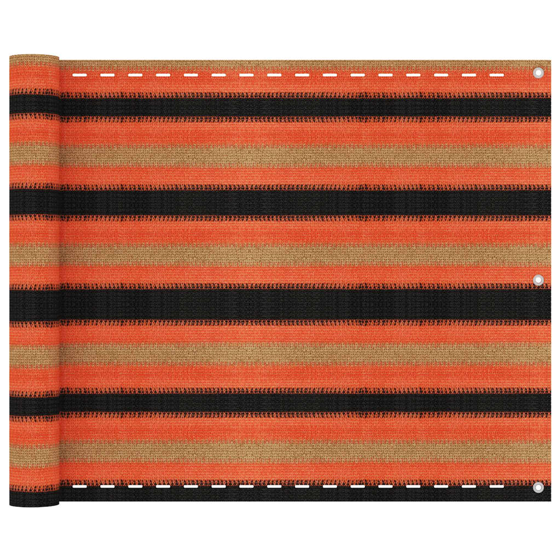vidaXL Tela varanda PEAD 75x400 cm multicor 1