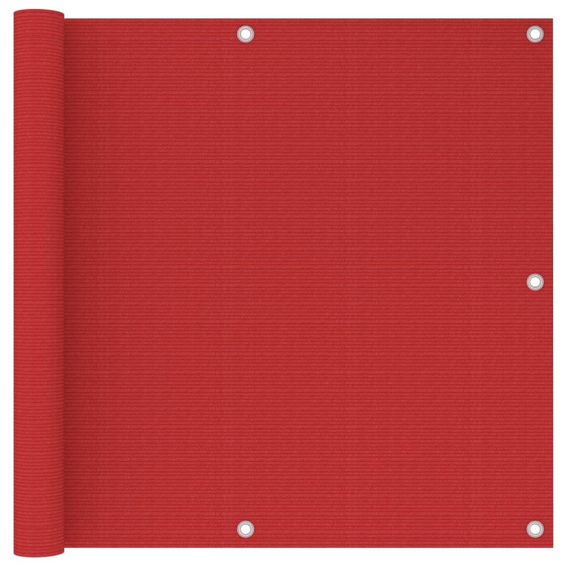 vidaXL Tela de varanda 90x300 cm PEAD vermelho 1