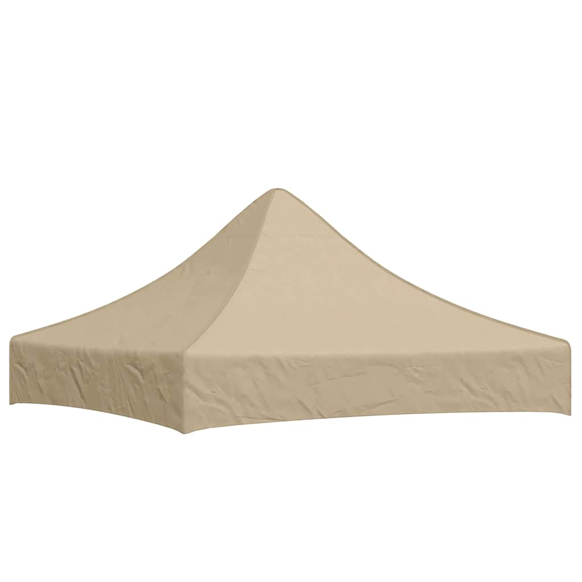 vidaXL Teto para tenda de festas 2x2 m 270 g/m² cor bege  1