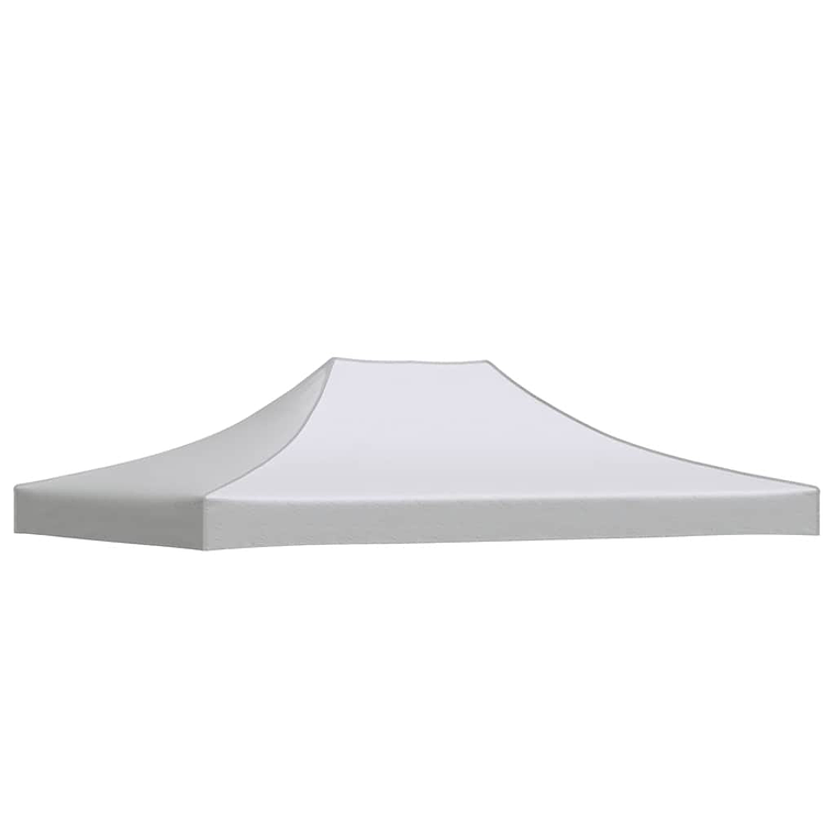 vidaXL Teto para tenda de festas 4x3 m 270 g/m² branco 1