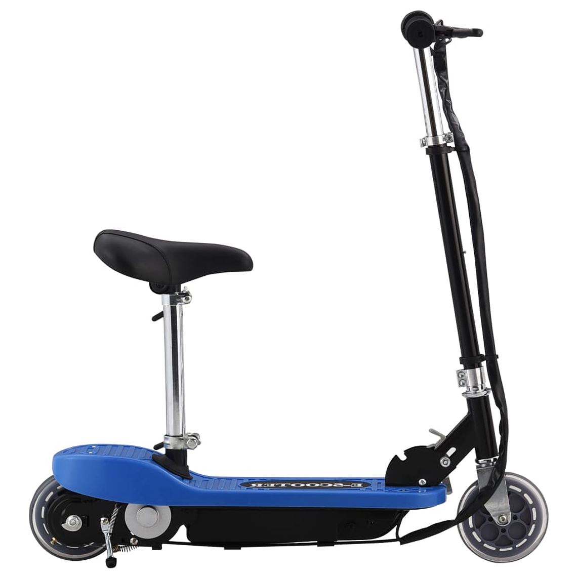 vidaXL Trotinete/scooter elétrica com assento 120 W azul 1