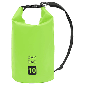 vidaXL Bolsa impermeável 10 L PVC verde