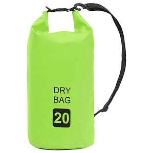 vidaXL Bolsa impermeável 20 L PVC verde
