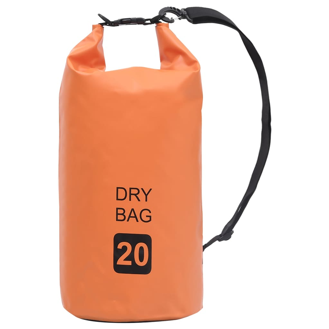 vidaXL Bolsa impermeável 20 L PVC laranja 1