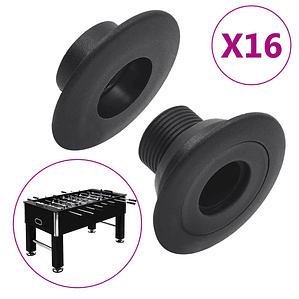 vidaXL Rolamentos de matraquilhos para varões de 15,9/16 mm 16 pcs