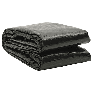 vidaXL Cobertura para piscina 300x200 cm PE preto