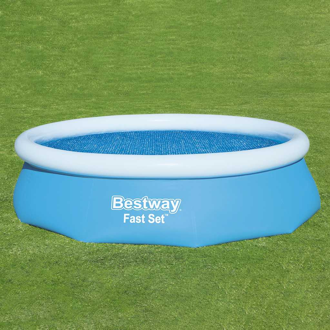 Bestway Cobertura de piscina solar Flowclear 305 cm 1