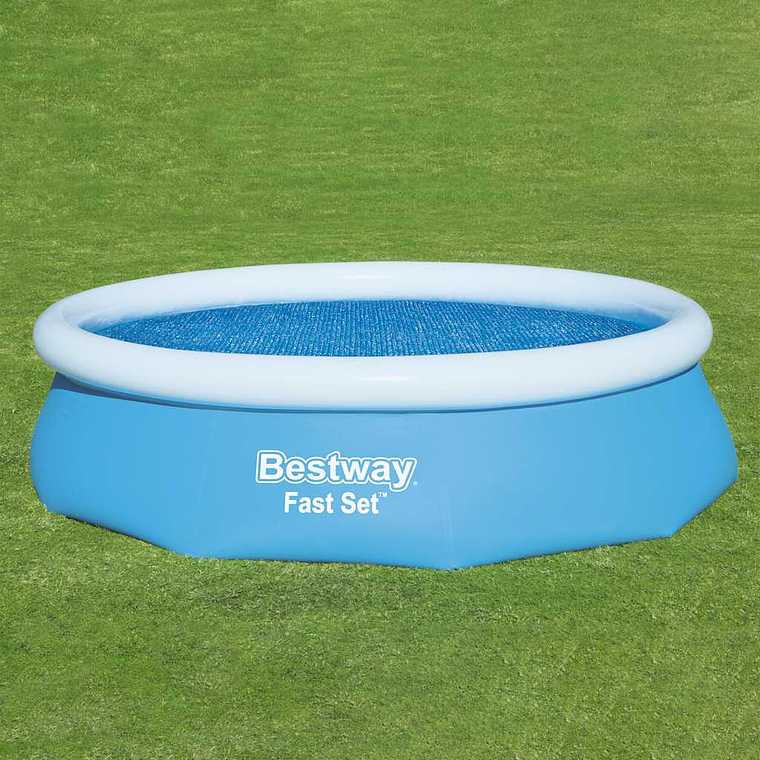 Bestway Cobertura de piscina solar Flowclear 305 cm 1