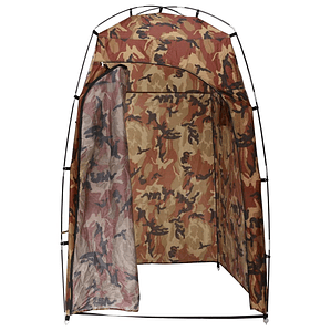 vidaXL Tenda WC/chuveiro/vestiário camuflagem