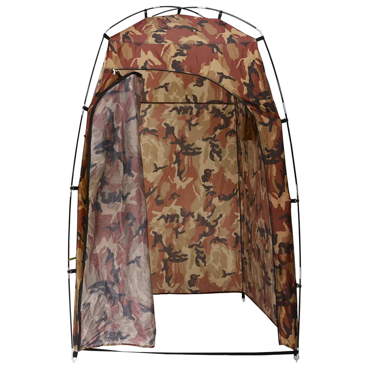 vidaXL Tenda WC/chuveiro/vestiário camuflagem 1