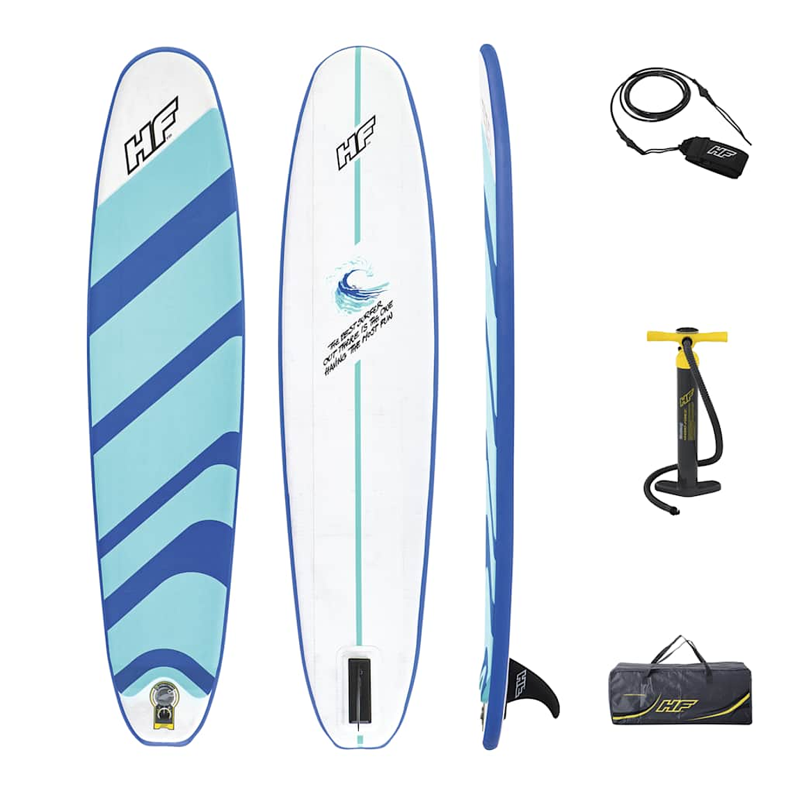 Bestway Prancha de surf insuflável Hydro Force 243x57x7 cm 1