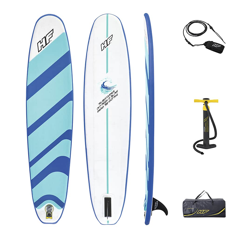 Bestway Prancha de surf insuflável Hydro Force 243x57x7 cm 1