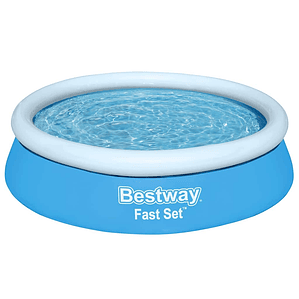 Bestway Fast Set Piscina insuflável redonda 183x51 cm azul