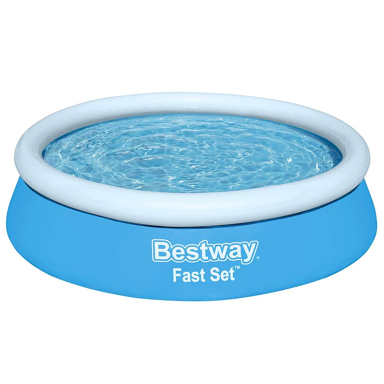 Bestway Fast Set Piscina insuflável redonda 183x51 cm azul 1