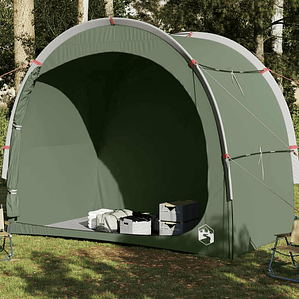 vidaXL Tenda de arrumação impermeável verde