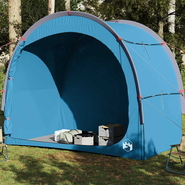 vidaXL Tenda de arrumação impermeável azul 1