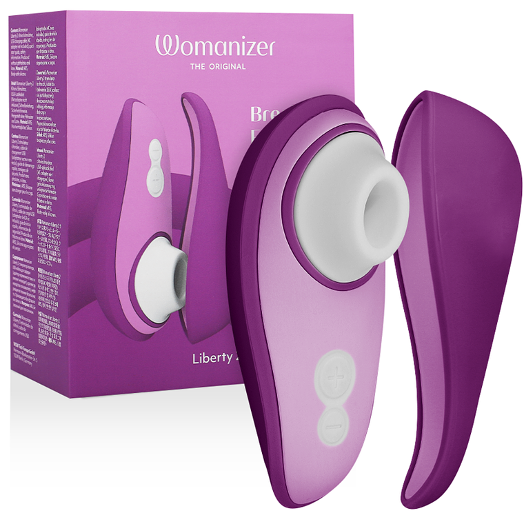 WOMANIZER - LIBERTY 2 ESTIMULADOR DE CLITÓRIS E SUCÇÃO VIOLETA 1
