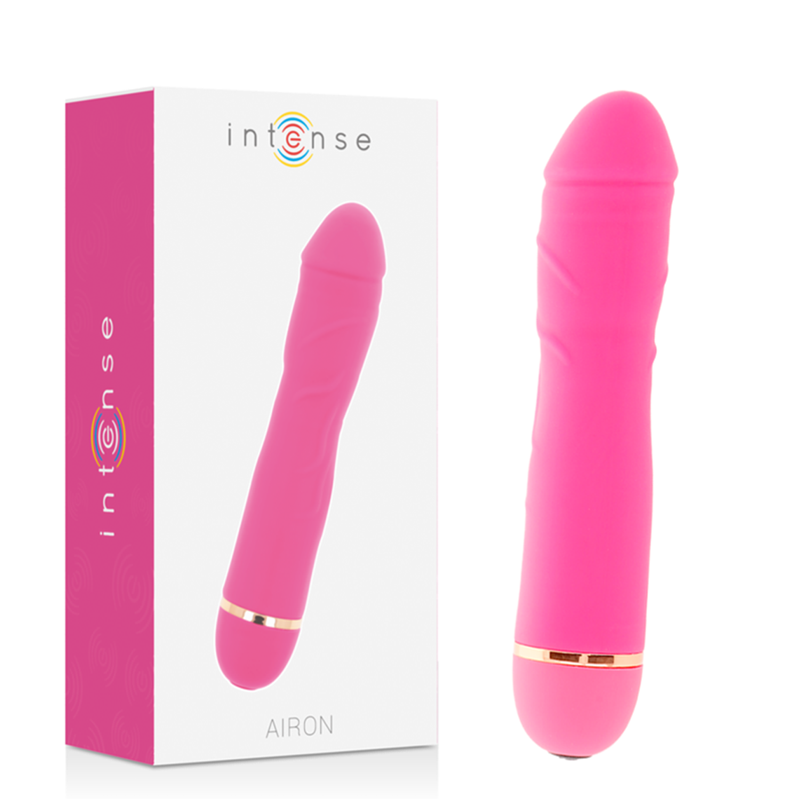 INTENSE - AIRON 20 VELOCIDADES SILICONE ROSA 1