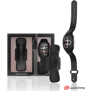 ANNES DESIRE - PANTY PLEASURE TECNOLOG A WATCHME PRETO/OURO