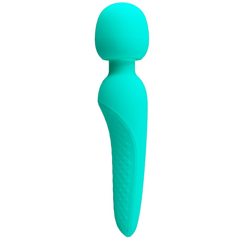 PRETTY LOVE - MAREDITH MASSAGER 12 MODOS DE VIBRAO AQUA GREEN 1