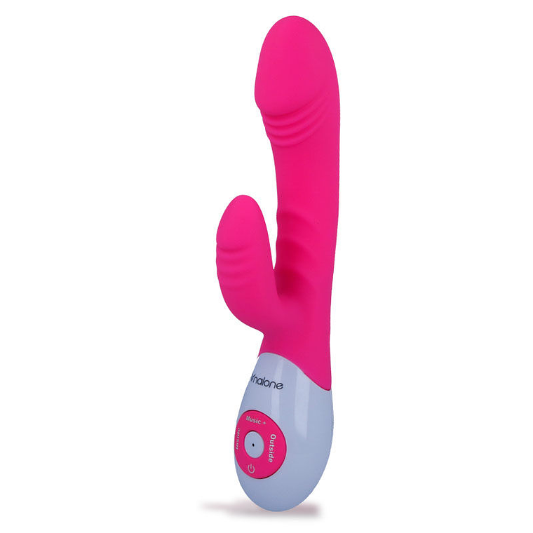 NALONE - VIBRADOR DANCER COM COELHO E VIBRAO SOM 1
