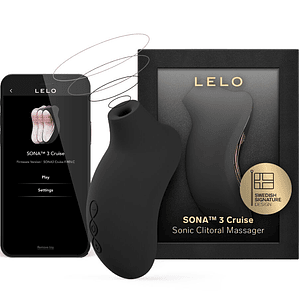LELO - SONA 3 CRUISE MASSAGEADOR CLITÓRICO SÔNICO PRETO
