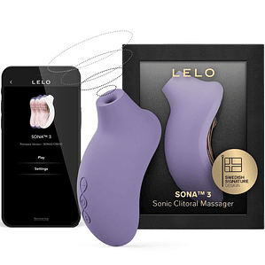 LELO - SONA 3 MASSAGEADOR CLITÓRICO SÔNICO VIOLET CREPÚSCULO