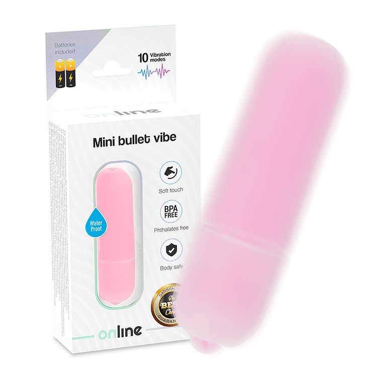 ONLINE - BALA VIBRANTE MINI ROSA 1