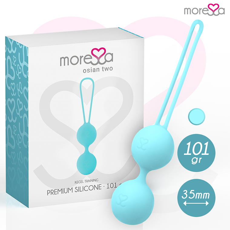 MORESSA - OSIAN DOIS SILICONE TURQUESA PREMIUM 1