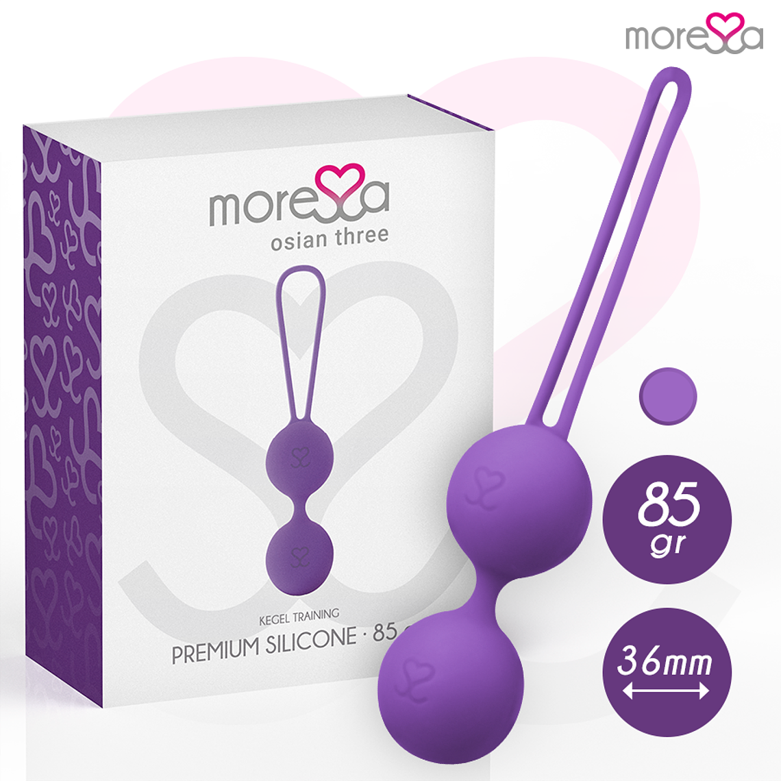 MORESSA - OSIAN TRÊS SILICONE PREMIUM LILS 1
