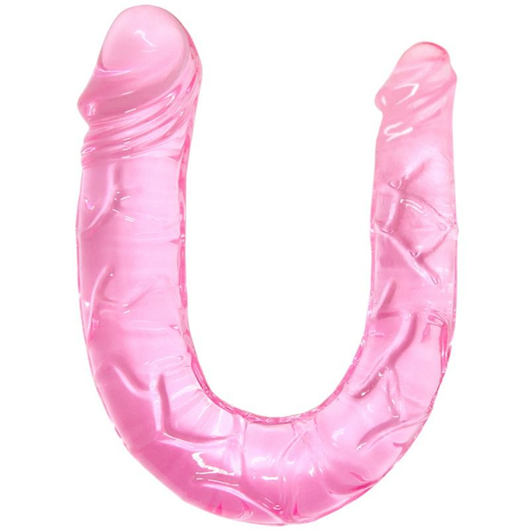 BAILE - DUPLO DONG DILDO ROSA DUPLO 1