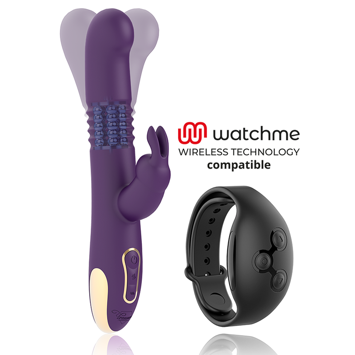 TREASURE - BASTIAN COELHO PARA CIMA E PARA BAIXO, ROTADOR E VIBRADOR COMPATÍVEL COM A TECNOLOGIA WATCHME WIRELESS 1