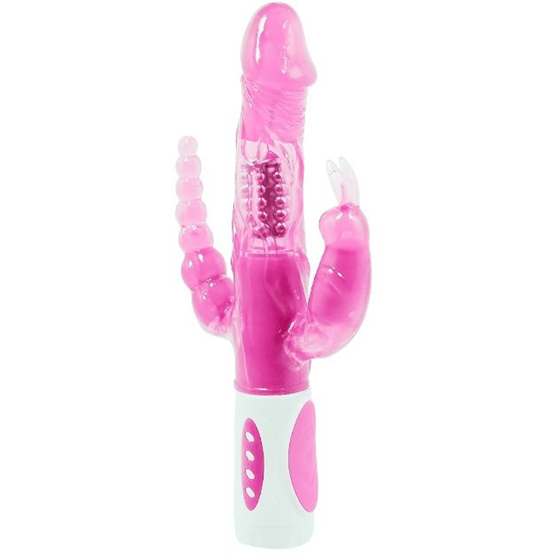 BAILE - PRETTY BUNNY TRIPLO VIBRADOR ROTADOR 1